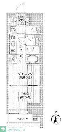 ライオンズフォーシア清澄白河の物件間取画像